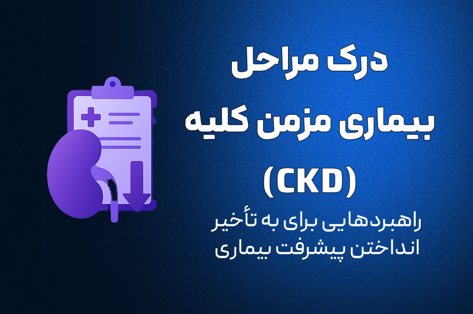 درک مراحل بیماری مزمن کلیه (CKD) بر اساس راهنمای KDIGO 2024